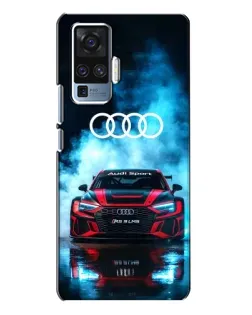 Чехол для Vivo X50 Pro с картинкой «Audi Sport — неон» Чехол для Vivo X50 Pro с картинкой «Audi Sport — неон»