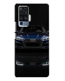 Чехол для Vivo X50 Pro с картинкой «Audi — ночное отражение» Чехол для Vivo X50 Pro с картинкой «Audi — ночное отражение»