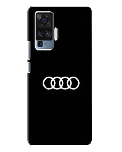 Чехол для Vivo X50 Pro с картинкой «Audi White Logo» Чехол для Vivo X50 Pro с картинкой «Audi White Logo»