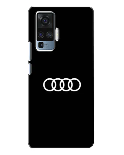 Чехол для Vivo X50 Pro с картинкой «Audi White Logo»
