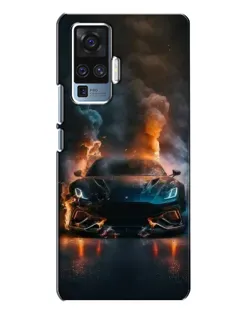 Чехол для Vivo X50 Pro с картинкой «Lamborghini дымная эстетика» Чехол для Vivo X50 Pro с картинкой «Lamborghini дымная эстетика»