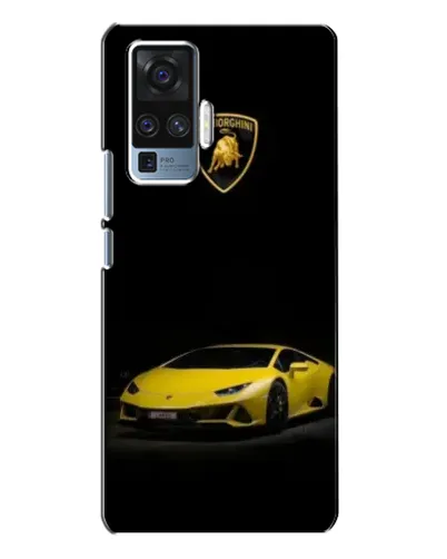 Чехол для Vivo X50 Pro с картинкой «Lamborghini желтый акцент» Чехол для Vivo X50 Pro с картинкой «Lamborghini желтый акцент»