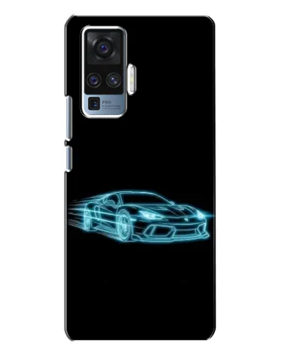 Чехол для Vivo X50 Pro с картинкой «Неоновый контур Lamborghini» Чехол для Vivo X50 Pro с картинкой «Неоновый контур Lamborghini»