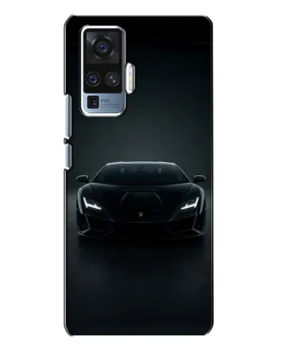 Чехол для Vivo X50 Pro с картинкой «Черный Lamborghini Aventador» Чехол для Vivo X50 Pro с картинкой «Черный Lamborghini Aventador»