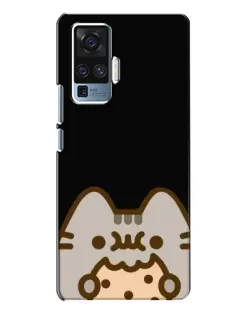 Чехол для Vivo X50 Pro с картинкой «Пушин на черном» Чехол для Vivo X50 Pro с картинкой «Пушин на черном»