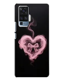 Чехол для Vivo X50 Pro с картинкой «Дымчатое сердце» Чехол для Vivo X50 Pro с картинкой «Дымчатое сердце»