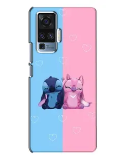 Чехол для Vivo X50 Pro с картинкой «Stitch и Angel Love» Чехол для Vivo X50 Pro с картинкой «Stitch и Angel Love»
