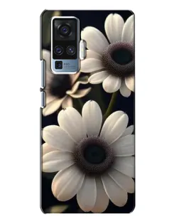 Чохол для Vivo X50 Pro з картинкою «Білі маргаритки макро» Чохол для Vivo X50 Pro з картинкою «Білі маргаритки макро»