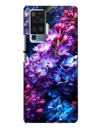 Чехол для Vivo X50 Pro с картинкой «Сиреневый цвет»