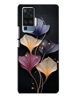 Чохол для Vivo X50 Pro з картинкою «Лілові квіти грації» Чохол для Vivo X50 Pro з картинкою «Лілові квіти грації»