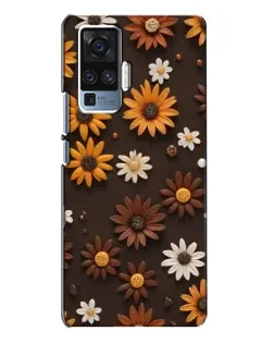 Чохол для Vivo X50 Pro з картинкою «Візерунок з маленьких соняшників» Чохол для Vivo X50 Pro з картинкою «Візерунок з маленьких соняшників»