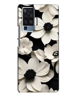 Чохол для Vivo X50 Pro з картинкою «Об'ємні білі квіти» Чохол для Vivo X50 Pro з картинкою «Об'ємні білі квіти»