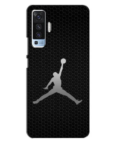 Чехол для Vivo X50 с картинкой «Jordan Dark Carbon» Чехол для Vivo X50 с картинкой «Jordan Dark Carbon»