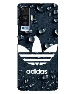 Чехол для Vivo X50 с картинкой «Adidas Trefoil Blue» Чехол для Vivo X50 с картинкой «Adidas Trefoil Blue»
