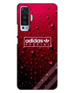 Чехол для Vivo X50 с картинкой «Adidas Gold Marble»