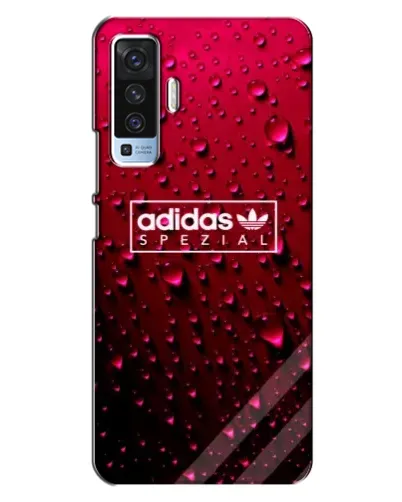 Чехол для Vivo X50 с картинкой «Adidas Gold Marble»