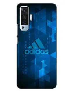 Чехол для Vivo X50 с картинкой «Adidas Sport Art»