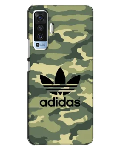 Чехол для Vivo X50 с картинкой «Милитари стиль Adidas»