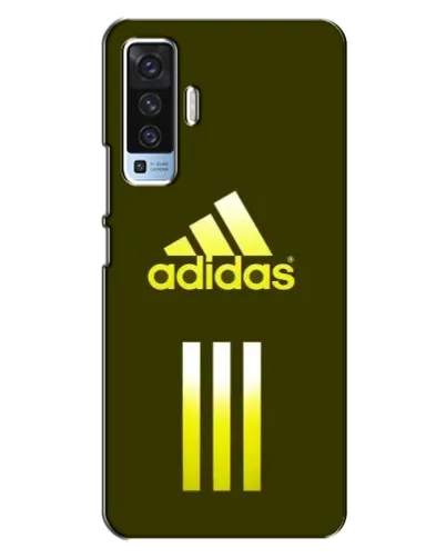 Чехол для Vivo X50 с картинкой «Оливковый градиент Adidas»