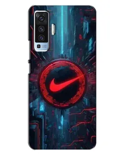 Чехол для Vivo X50 с картинкой «Техногенный стиль Nike» Чехол для Vivo X50 с картинкой «Техногенный стиль Nike»