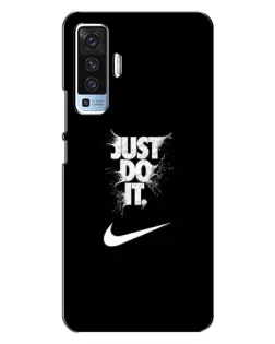 Чехол для Vivo X50 с картинкой «Текстовый принт Nike» Чехол для Vivo X50 с картинкой «Текстовый принт Nike»