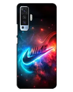 Чехол для Vivo X50 с картинкой «Огненный логотип Nike» Чехол для Vivo X50 с картинкой «Огненный логотип Nike»