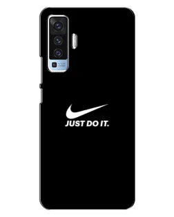 Чехол для Vivo X50 с картинкой «Минимализм от Nike» Чехол для Vivo X50 с картинкой «Минимализм от Nike»
