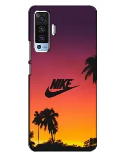 Чехол для Vivo X50 с картинкой «Nike на закате солнца» Чехол для Vivo X50 с картинкой «Nike на закате солнца»