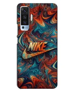 Чехол для Vivo X50 с картинкой «Nike в абстракции» Чехол для Vivo X50 с картинкой «Nike в абстракции»