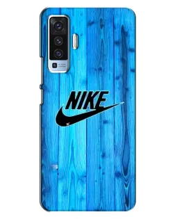 Чехол для Vivo X50 с картинкой «Голубое дерево Nike» Чехол для Vivo X50 с картинкой «Голубое дерево Nike»