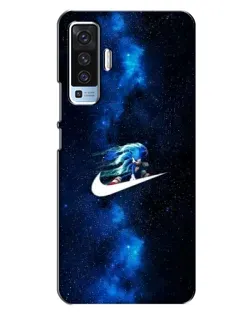 Чехол для Vivo X50 с картинкой «Звездный путь Nike» Чехол для Vivo X50 с картинкой «Звездный путь Nike»