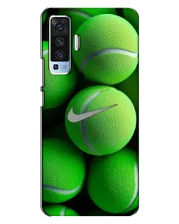 Чехол для Vivo X50 с картинкой «Теннисные мячи Найк» Чехол для Vivo X50 с картинкой «Теннисные мячи Найк»