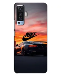 Чехол для Vivo X50 с картинкой «Nike и суперкар» Чехол для Vivo X50 с картинкой «Nike и суперкар»