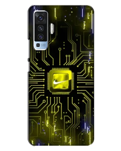 Чехол для Vivo X50 с картинкой «Nike — золотая искра» Чехол для Vivo X50 с картинкой «Nike — золотая искра»