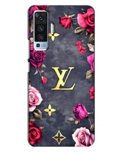 Чехол для Vivo X50 с картинкой «Цветочный Louis Vuitton» Чехол для Vivo X50 с картинкой «Цветочный Louis Vuitton»