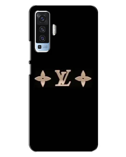 Чехол для Vivo X50 с картинкой «Louis Vuitton — минимализм»