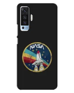 Чехол для Vivo X50 с картинкой «NASA — эмблема миссии» Чехол для Vivo X50 с картинкой «NASA — эмблема миссии»