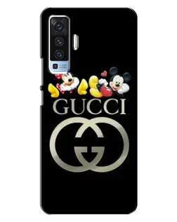 Чохол для Vivo X50 з картинкою «Gucci — герої Disney»