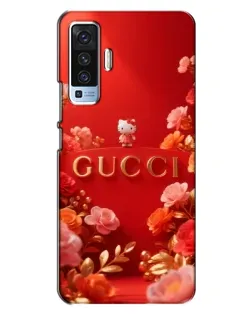 Чохол для Vivo X50 з картинкою «Gucci — золотий сад»