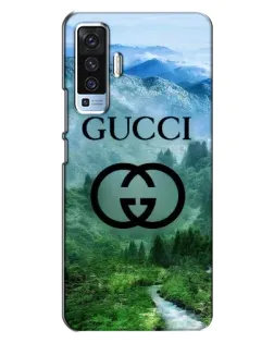 Чохол для Vivo X50 з картинкою «Gucci — гірський пейзаж»