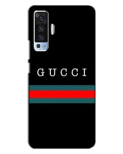 Чохол для Vivo X50 з картинкою «Gucci — червоний пояс»