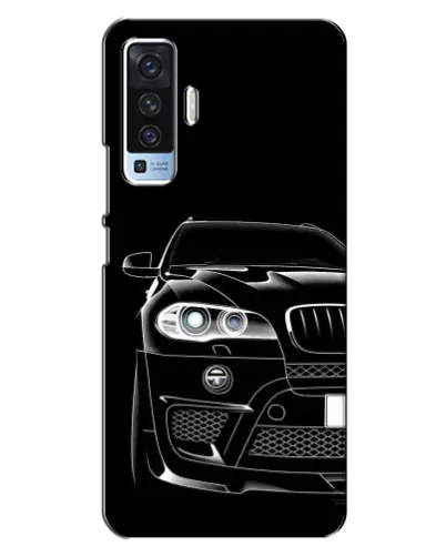Чехол для Vivo X50 с картинкой «Темный силуэт BMW» Чехол для Vivo X50 с картинкой «Темный силуэт BMW»