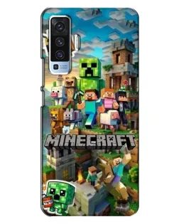 Чехол для Vivo X50 с картинкой «Замок Minecraft» Чехол для Vivo X50 с картинкой «Замок Minecraft»