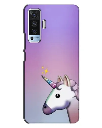 Чехол для Vivo X50 с картинкой «Единорог градиент» Чехол для Vivo X50 с картинкой «Единорог градиент»