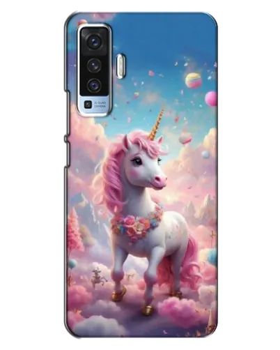 Чехол для Vivo X50 с картинкой «Единорог среди облаков» Чехол для Vivo X50 с картинкой «Единорог среди облаков»