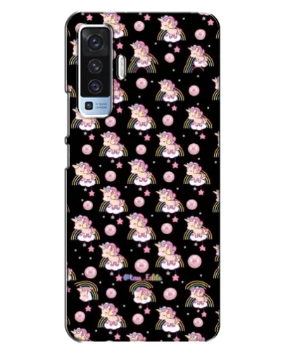 Чехол для Vivo X50 с картинкой «Magic Unicorn паттерн» Чехол для Vivo X50 с картинкой «Magic Unicorn паттерн»