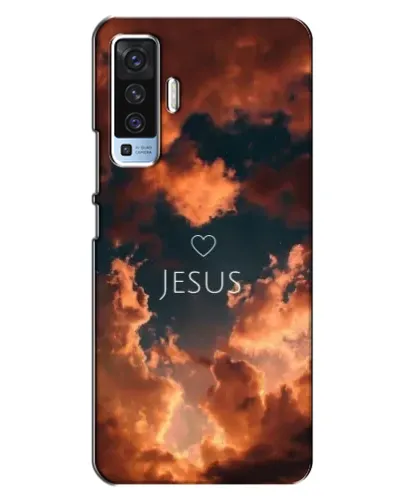 Чехол для Vivo X50 с картинкой «Сияние Имени Jesus» Чехол для Vivo X50 с картинкой «Сияние Имени Jesus»
