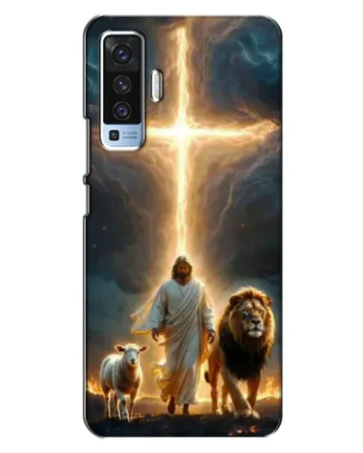 Чехол для Vivo X50 с картинкой «Лев Иуды и Свет» Чехол для Vivo X50 с картинкой «Лев Иуды и Свет»