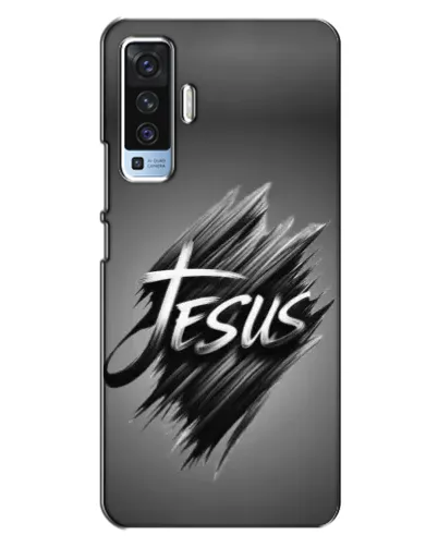 Чехол для Vivo X50 с картинкой «Надпись Jesus Graffiti» Чехол для Vivo X50 с картинкой «Надпись Jesus Graffiti»