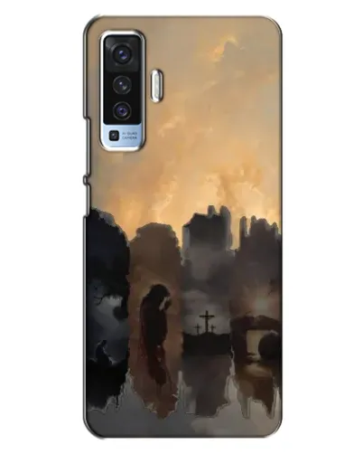 Чехол для Vivo X50 с картинкой «Дорога к вере» Чехол для Vivo X50 с картинкой «Дорога к вере»